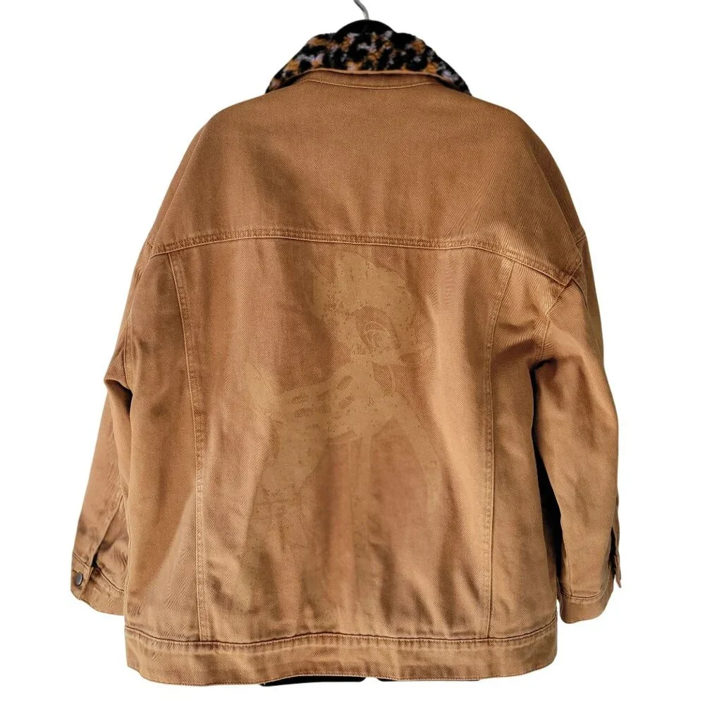 Disney Bambi Peacebird Ouyang‎ Nana Collaboration Denim Jacket- S